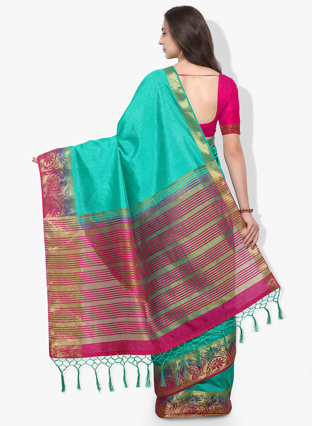 Multicolor Dhyey Fashion Saree