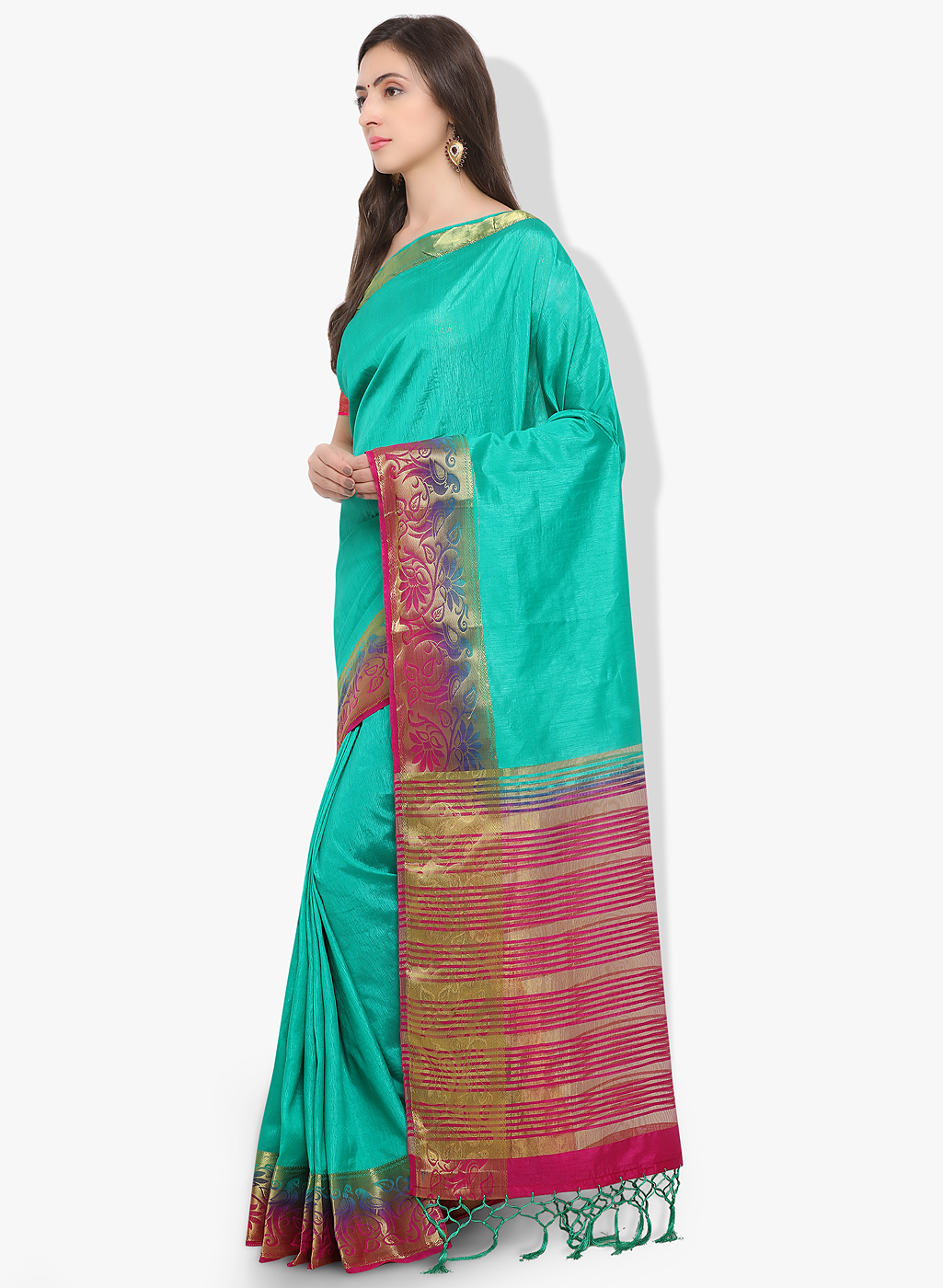 Multicolor Dhyey Fashion Saree