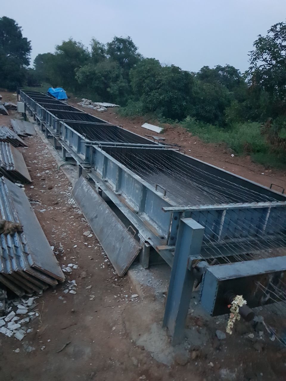 Wall Mould - Ms Steel, 7 Feet Size, Mould Life: 10 Years, Weight: 140 Kg | Durable For Boundary Wall Usage, Custom Size Available