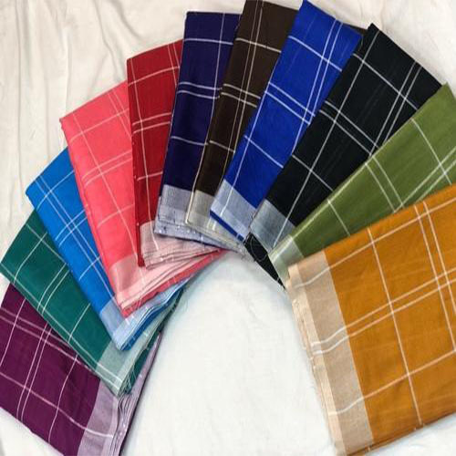 Cotton Saree - Pure Linen With Elegant Golden Zari Border | Available In Various Colors, Ideal For Casual Wear