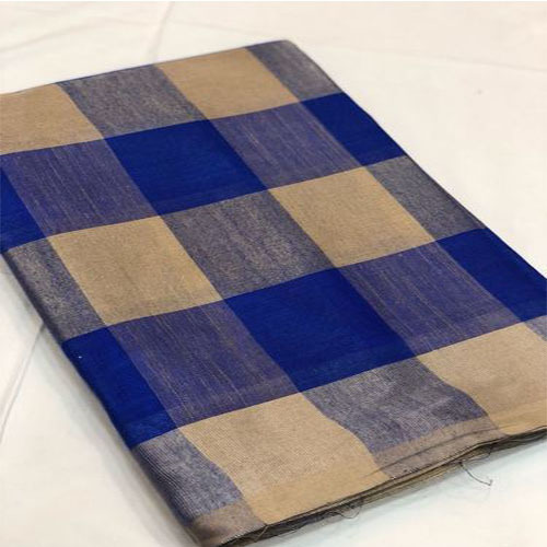 Cotton Saree - Pure Linen With Elegant Golden Zari Border | Available In Various Colors, Ideal For Casual Wear