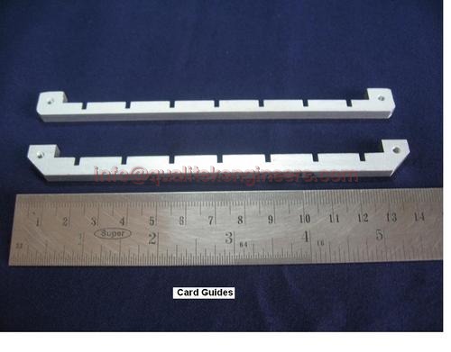 Pcb Card Guides - Plastic, Variable Length, White | Customizable Length, Durable Material, Easy Installation, Precise Alignment, Secure Mounting, Thermal Management, Vibration Dampening