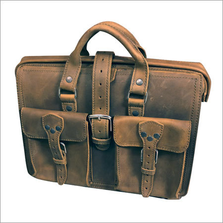 Leather Messenger Bag