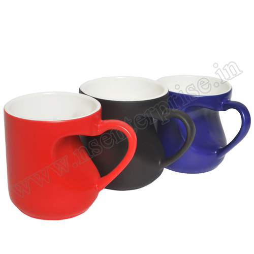 Red Heart Shape Magic Mug Matte