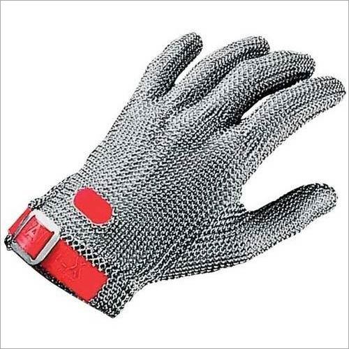 Chain Mash Hand Gloves Length: 6-15 Inch (In)