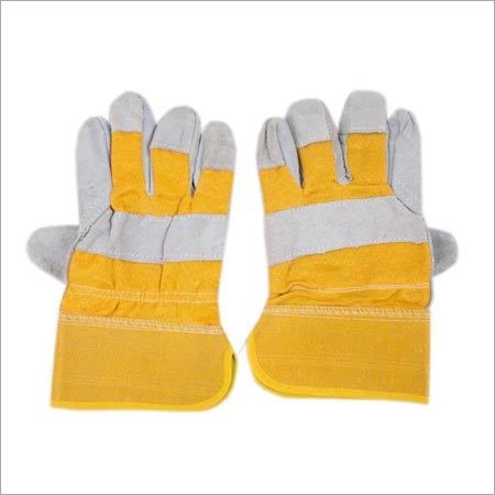 Hand Gloves Leather Cavnvas Length: 6-15 Inch (In)