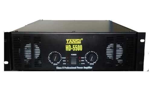 HD 5500 के साथ क्रॉसओवर पेशेवर पावर एम्पलीफायर