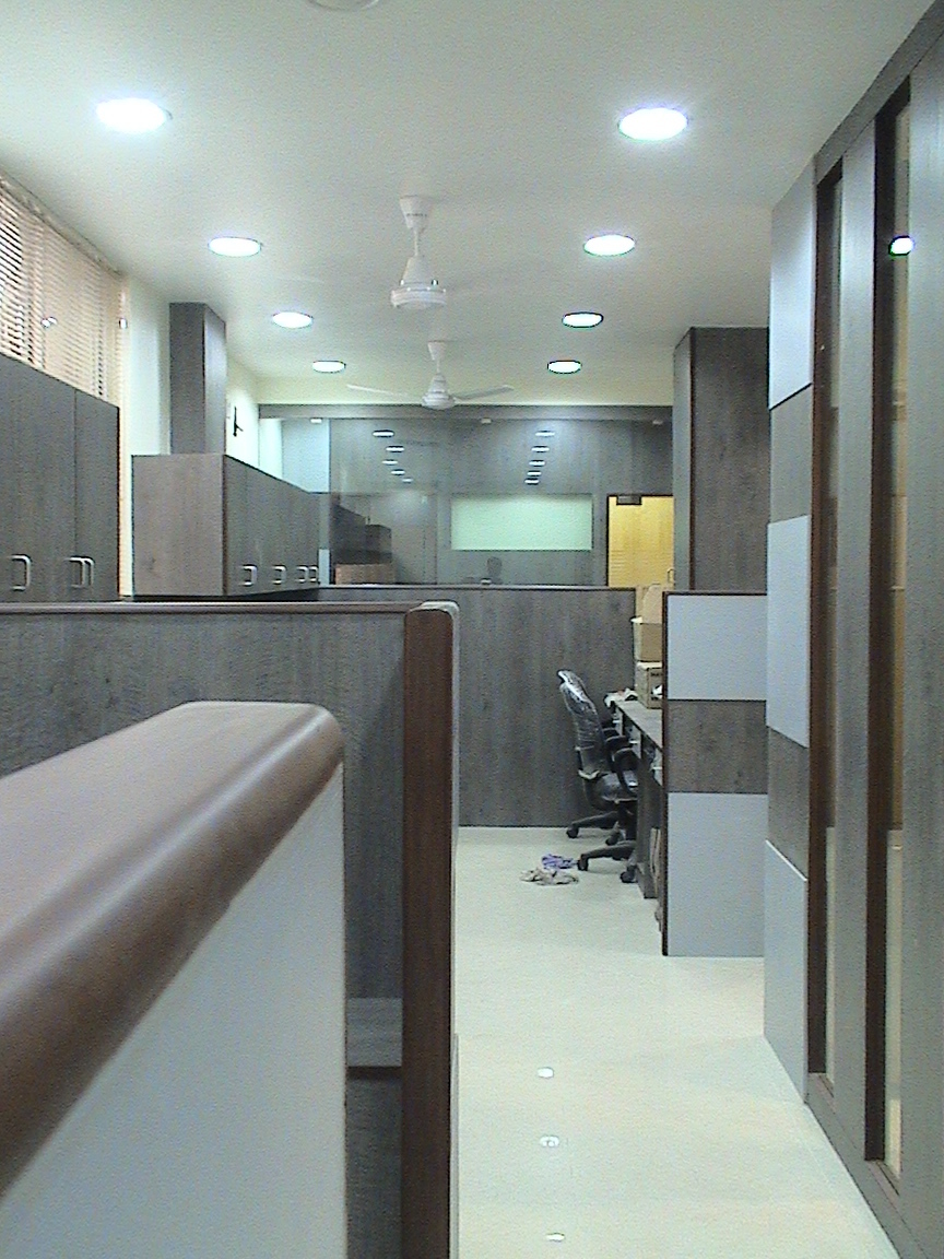 Office Interiors - Wood & Metal, Variable Dimensions, Beige | Space Optimization, Custom Design, Enhanced Productivity, Aesthetic Appeal