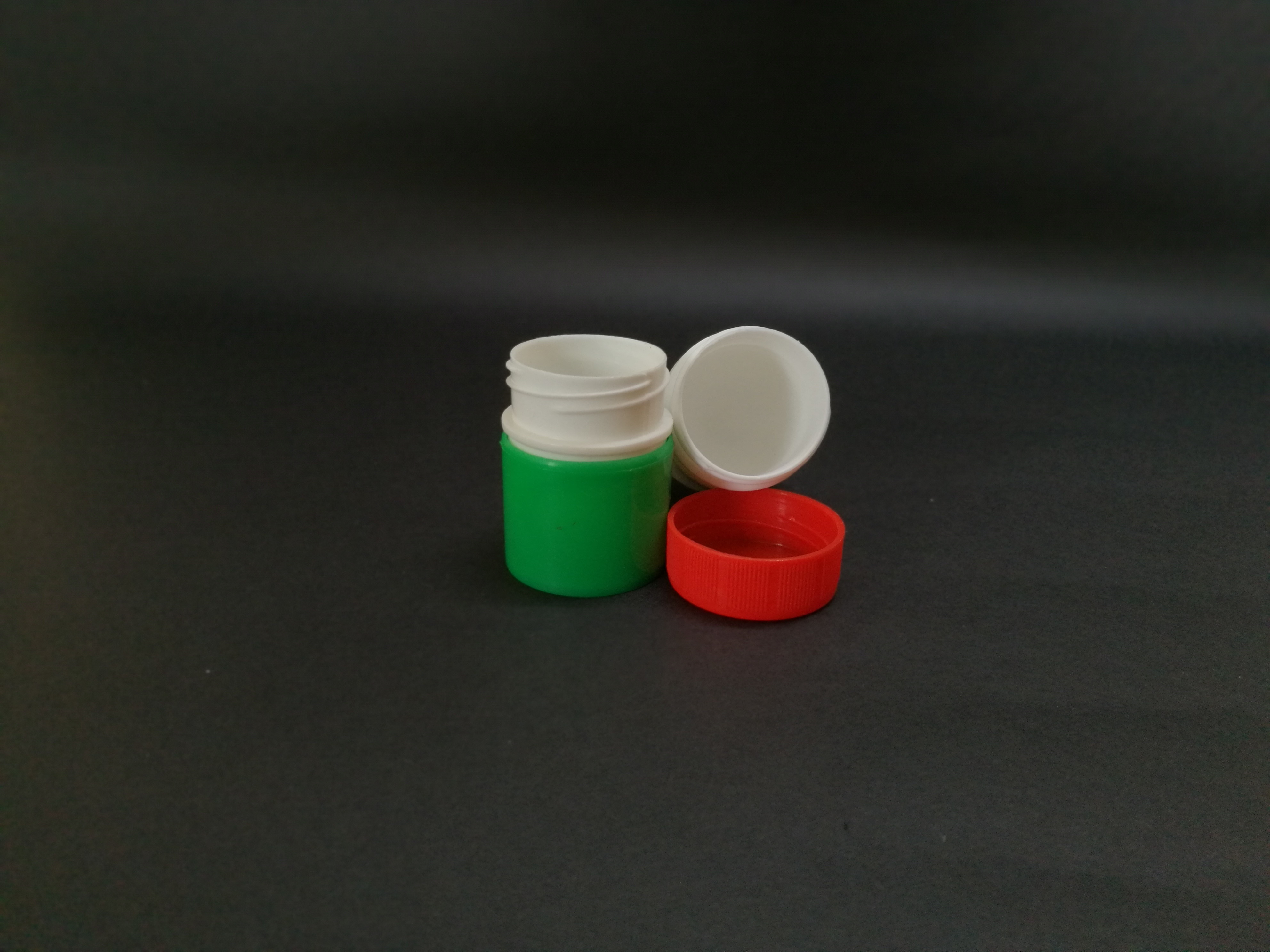 Red 10gm Double Wall Balm Container