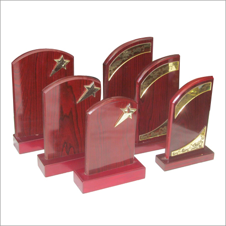 Wooden Trophies - High-quality Wood, Various Dimensions, Elegant Brown Finish | Customized Design, Lightweight And Durable