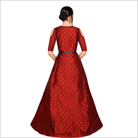 Ladies Sofiya Red Gown