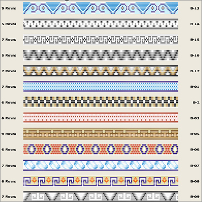 Borders Designer Tiles