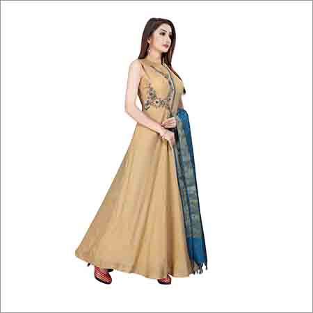 Ladies Fine Embroidery Gown