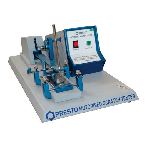 Scratch Hardness Tester - Motorised