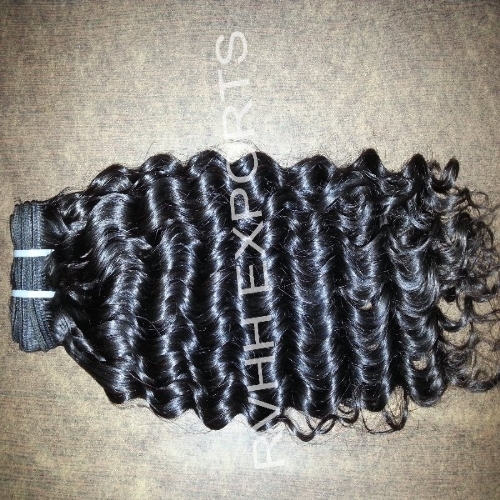 Weaving Indian Natural Human Hair Extensions
