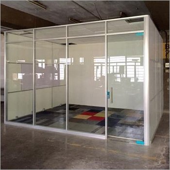 White Aluminum Free Standing Office Cabins