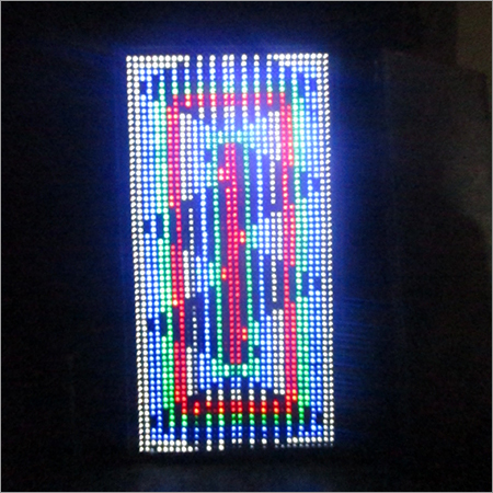Lord Ganesh Led Design Board