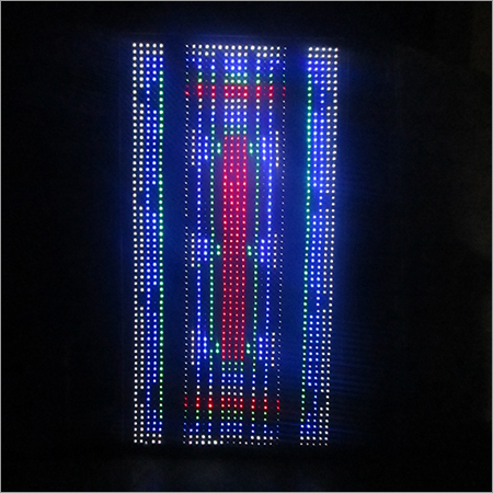 Lord Ganesh Led Design Board