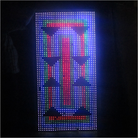 Lord Ganesh Led Design Board