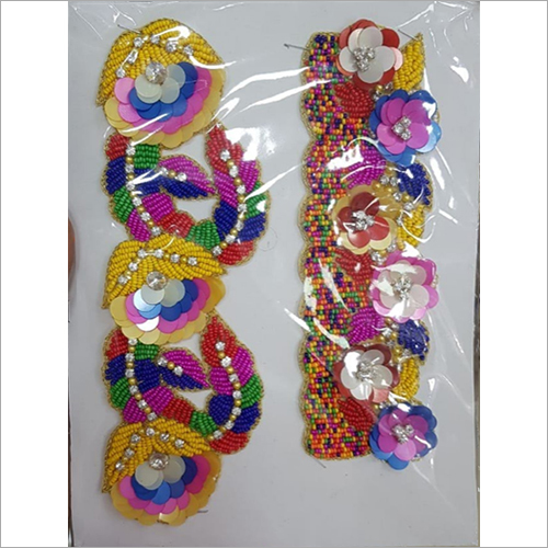Sequence 3D Lace - Silk, 9 Meter Length | One-Sided, Embroidered Pattern for Elegant Decoration and Design Applications