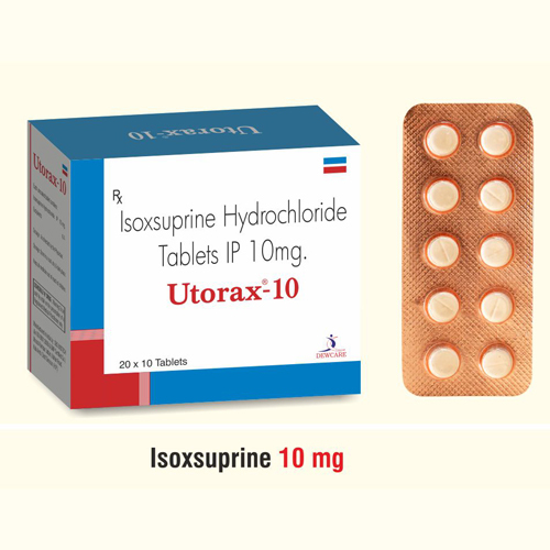 Isoxsuprine (Sr) 40mg. Tablets