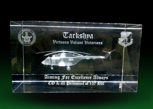 Image Engraving in Crystal