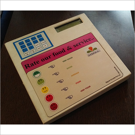 Kiosk Feedback Machine For Canteen