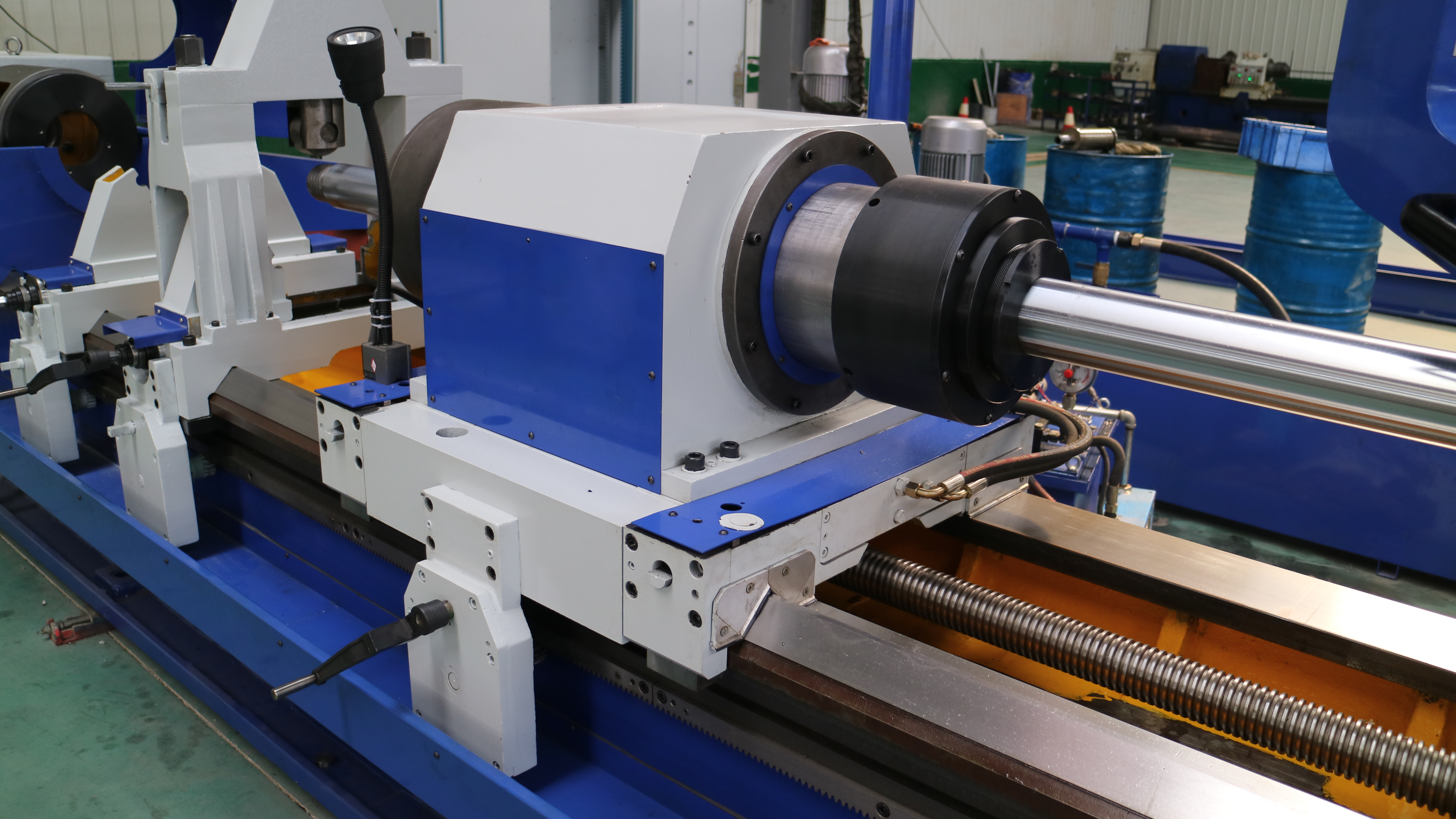 Automatic Cnc Deep Hole Barrel Drilling And Boring Machine