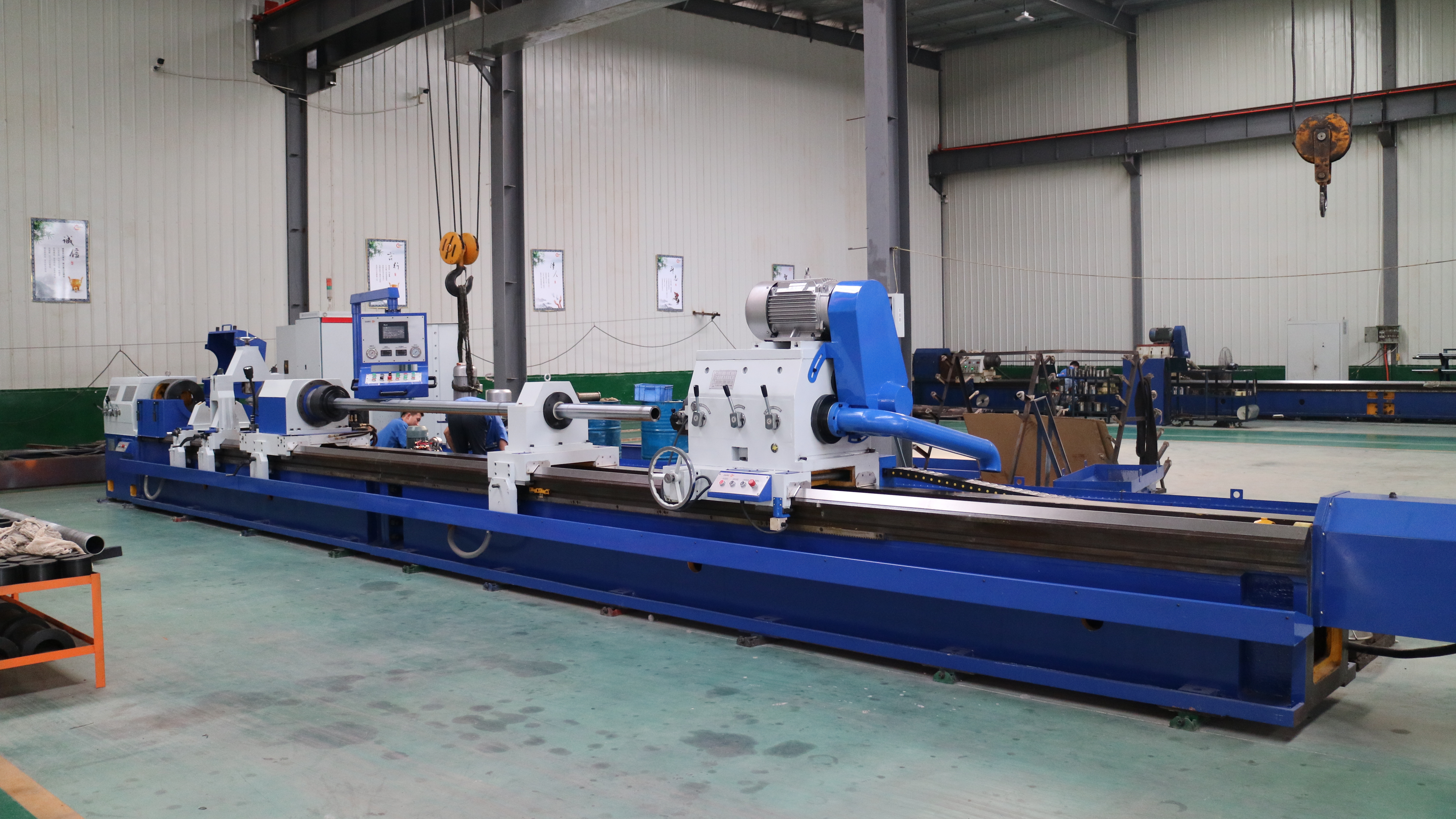 Automatic Cnc Deep Hole Barrel Drilling And Boring Machine