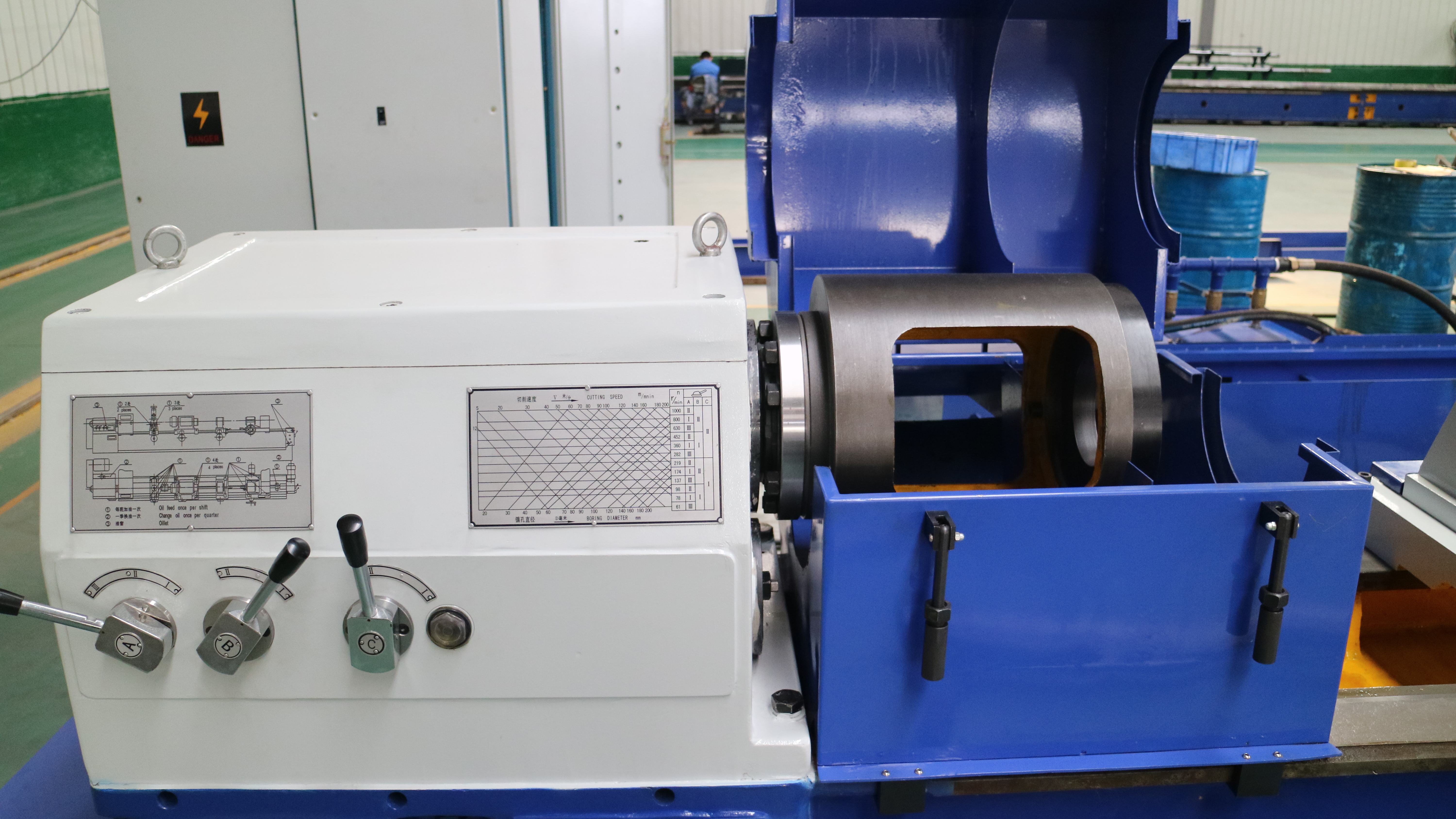 Automatic Cnc Deep Hole Barrel Drilling And Boring Machine