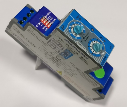 Earth Fault Relay - N22 Series, Blue Low Power Contact Load, Dual Selectable Tripping Range, Wide Auxiliary Power Supply 90-270V AC/DC