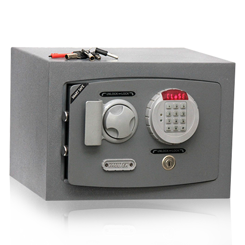 स्क्वायर V3-LED डिस्प्ले (ग्रे)