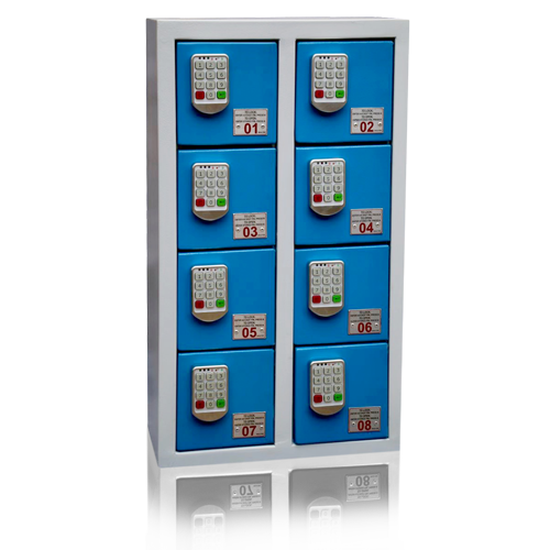 निकेल प्लेटिंग 8 लॉकर्स (P-12D)