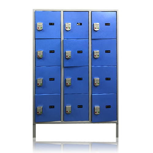 निकेल प्लेटिंग 12 लॉकर्स (P-12D)