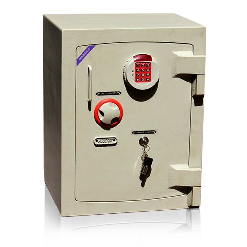 White Pistol Safe