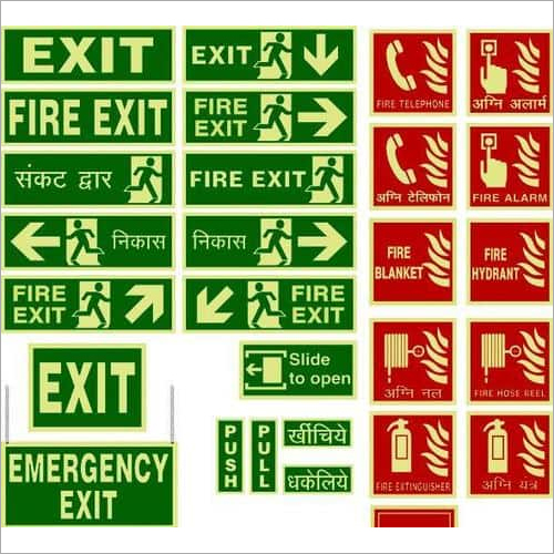 Photo Luminescent Signs