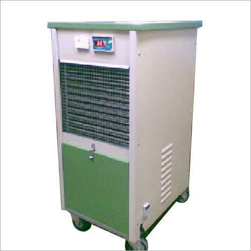 Dehumidifier - Mild Steel, 1.5 Tons Capacity | White & Green Color, Energy Efficient, Compact Design, Castor Wheels, Humidity Controller