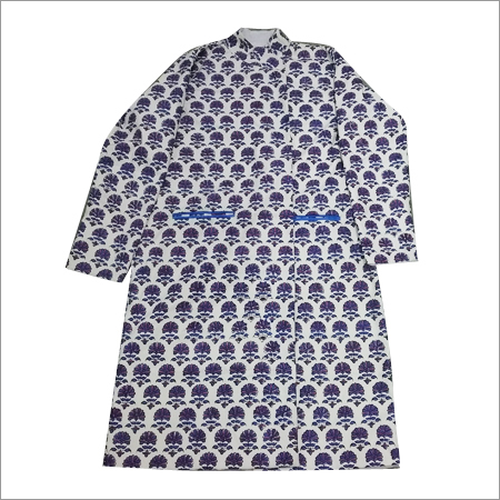 ब्लॉक प्रिंटेड कोट