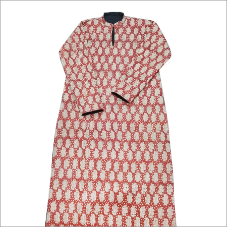 Block Printed Coat