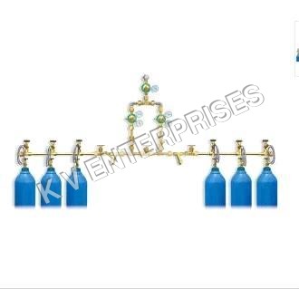 LPG Manifold - Brass, 1000mm Dimensions, 10 kg Weight, Six NPT Outlets, 150 psi Pressure Rating | Efficient Distribution of LPG to Appliances