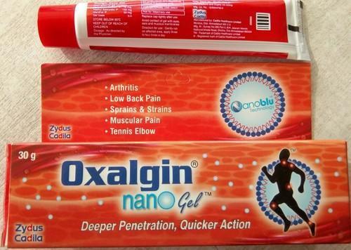 ऑक्सालगिन नैनो जेल क्रीम