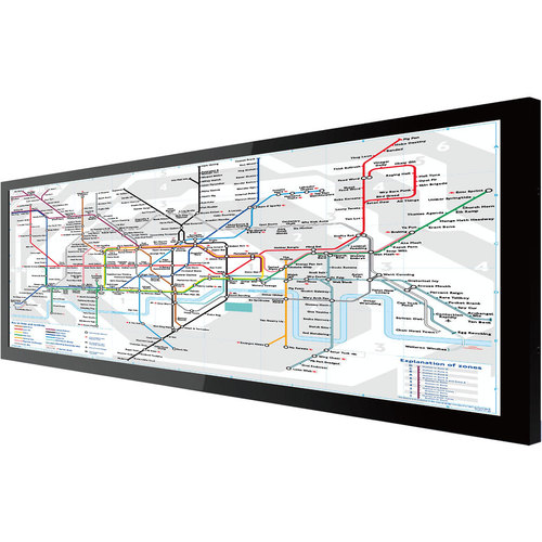 Stretched Bar LCD Display