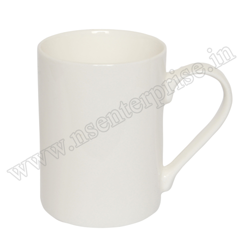 10oz Mug - Ceramic, 300ml, White | Eco-Friendly, Single-Layer Structure, Sublimation Printing for Gifts & Decoration