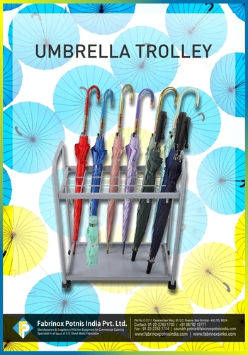 टिकाऊ अम्ब्रेला ट्रॉली