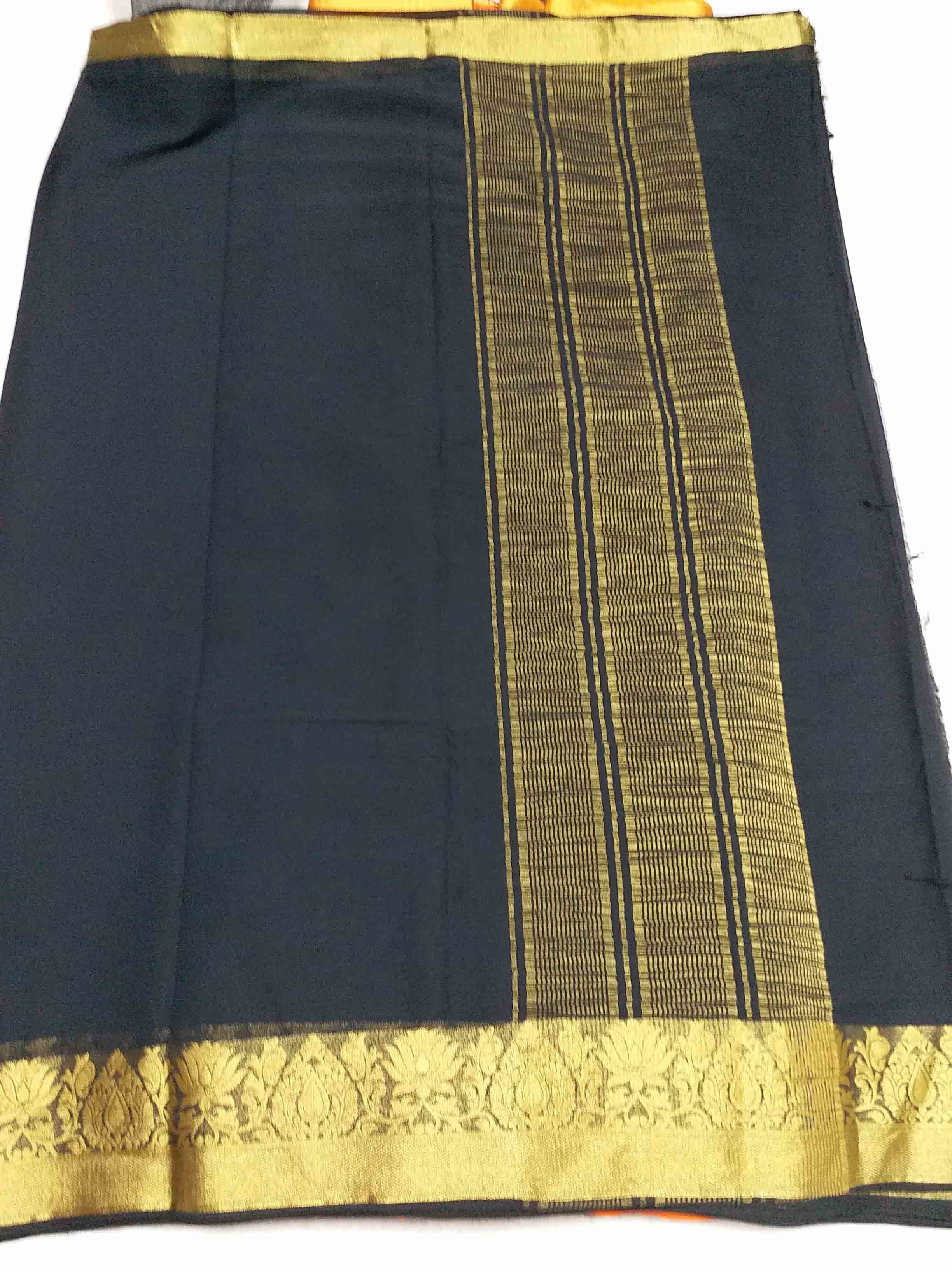 Woven Chiffon Jacquard Border Chitpallu Saree