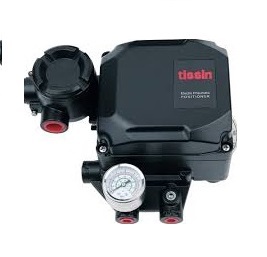 TS600 Electro-Pneumatic Positioner - IP 66 Enclosure, Fast Response Time & Excellent Stability, Black Color, Durability & 12 Month Warranty