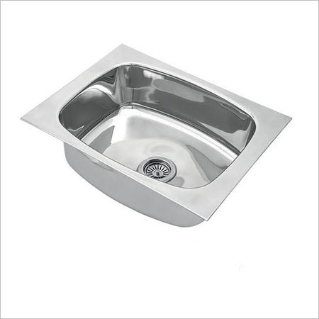 Grey Single Deep Bowl  Kitchen Sink