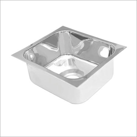 Grey Single Bowl Square  Kitchen Sink