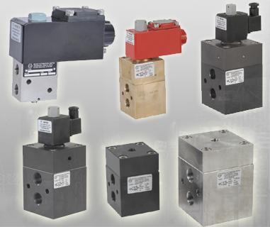 Red Black 3/2 Solenoid Valve