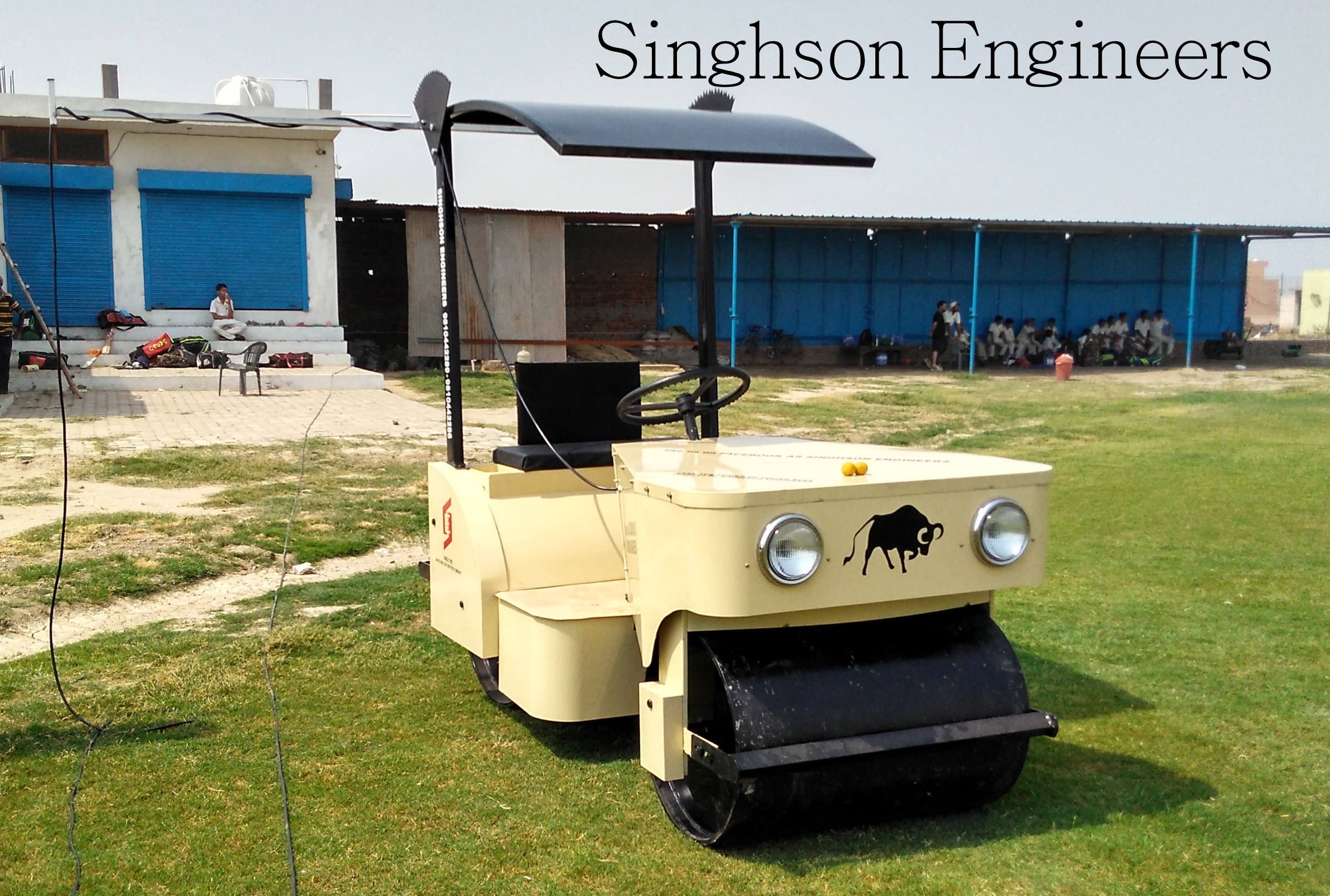 Electric Cricket Pitch Roller